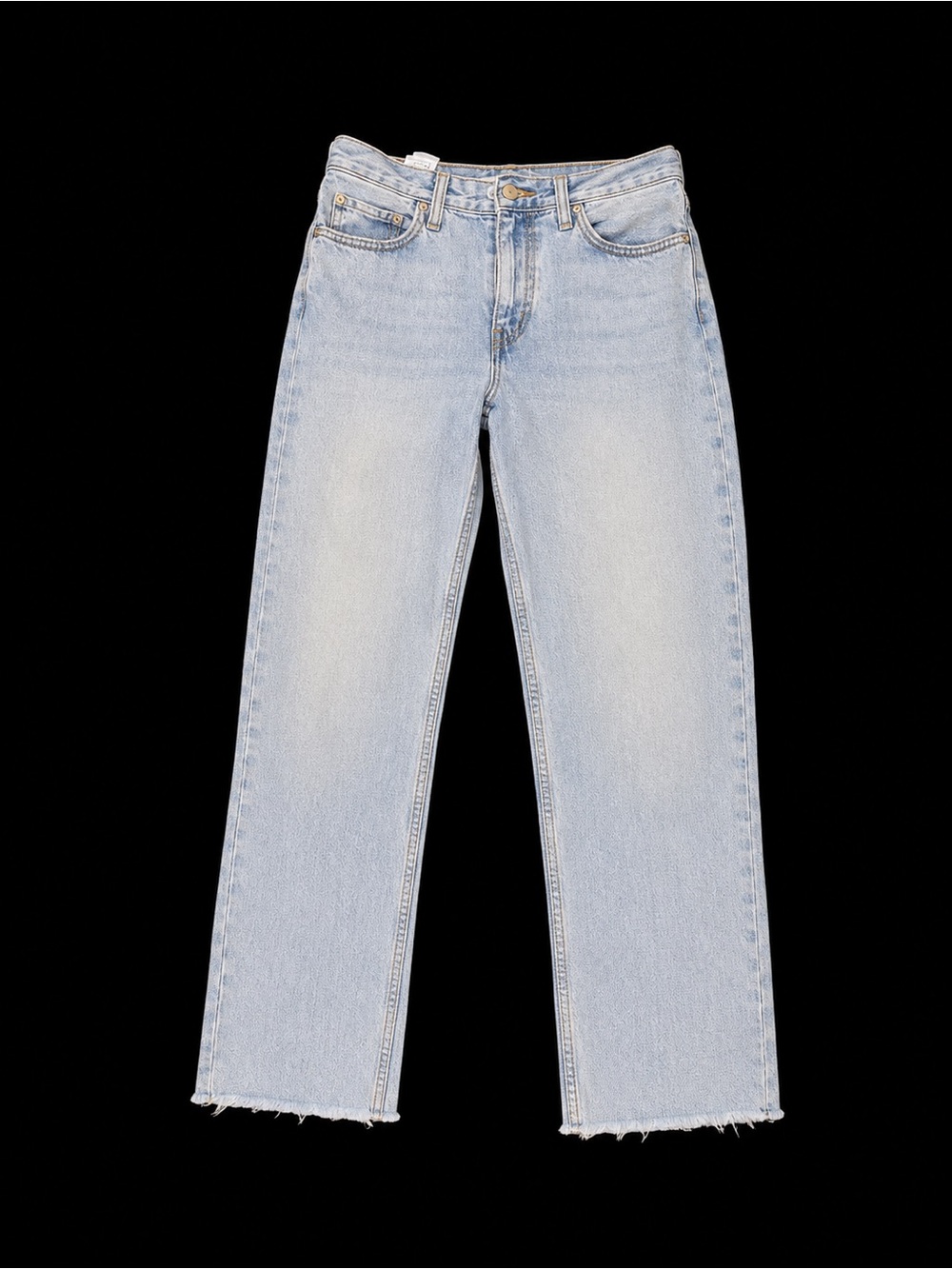 Levi’s 94 Baggy Jeans Size 25 Light Wash Raw Hem